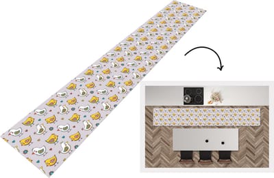 Keukenloper - Loper keuken - Patroon - Vogel - Kip - 300x50 cm - Keukenloper vinyl