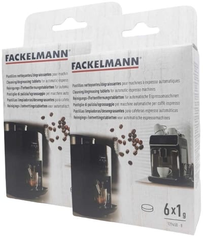 Set van 12 Reinigingstabletten voor huishoudelijke apparaten per 6 Fackelmann Ontbijt