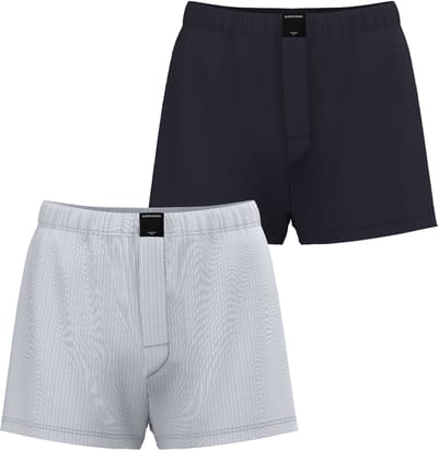 Bjorn Borg 2-pack wijde heren boxershorts - Cotton Stretch - S - Wit