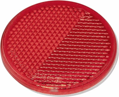 ProPlus Zelfklevende ronde reflector - rood - Ø 55 mm - E4-gekeurd