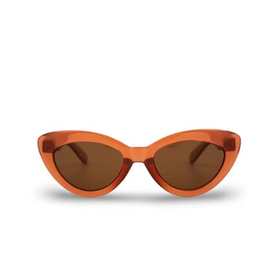 Montuurtjevoorjou - Avy Red - Kinder zonnebril - Rood - Cat Eye - Meisjes zonnebril