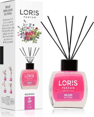LORIS - Parfum - Geurstokjes - Huisgeur - Huisparfum - Wildflower - 120ml