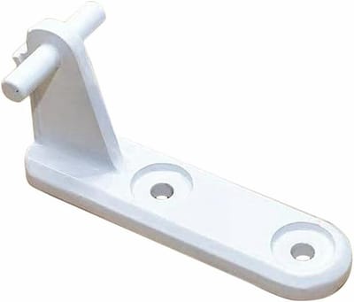 Koelkast Deurhouder - Scharnier Onderdeel - Apparaat Reparatie - Zware Ijzeren Constructie - 36 mm Boring - Wit