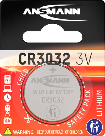 Ansmann CR3032 Lithium knoopcel batterij 3V - Per 1 stuks