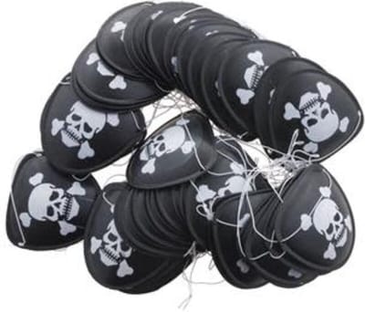 50 piraten ooglapjes