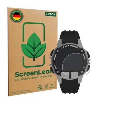2 Stuks Screenprotector voor Timex Ironman TW5M63200 - Hoogwaardige Beschermfolie transparant