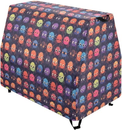 Tafelhoes Water Speelgoed - Zand Tafel Cover - Bescherming Buiten - Dubbele Naaitechnologie - 41"Lx25"Bx33"H - Grappig Cartoon Monster