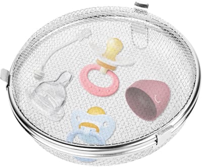 Dailygoods- Vaatwasmand Robuuste Constructie - Afdruipmand - Vaatwasmandje - Bestekhouder - Geschikt voor Kleine Onderdelen - Roestvrij Staal - Afwasmand