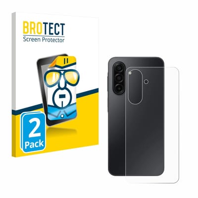 BROTECT - Screenprotector voor Samsung Galaxy A17 4G (Achterkant) - Folie Beschermfolie transparant 2 Stuks