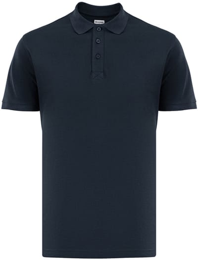 Milanoro - Elegante katoenen polo voor heren - Zwart - M