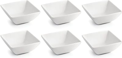 BonBistro Kommen Yong Squito 18 x 18 cm - Wit - 6 stuks