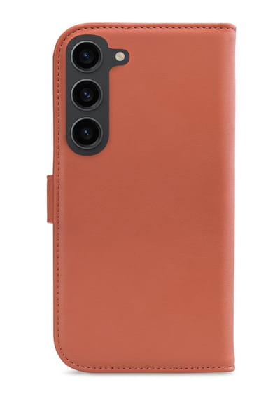 My Style Telefoonhoesje geschikt voor Samsung Galaxy S23 Plus Hoesje | My Style Flex Wallet Bookcase Portemonnee | Pasjeshouder voor 3 Pasjes | Telefoonhoesje voor Pinpas / OV Kaart / Rijbewijs - Rust Red | Rood