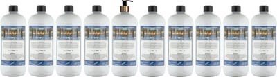 Body & Hair Hammam Herbal 1 liter met gouden pomp - set van 10 stuks - 2 in 1 voor lichaam en haar - voordeelverpakking