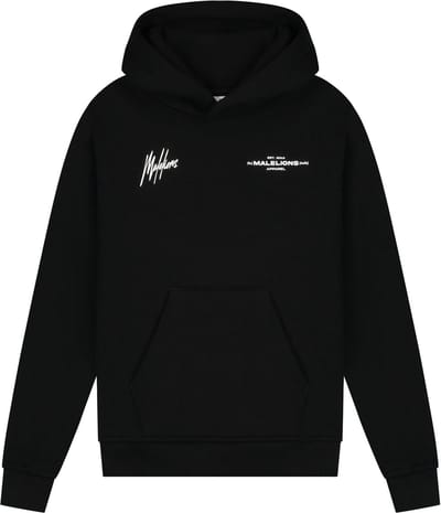 Malelions Junior Girls Members Hoodie Black - Maat 140
