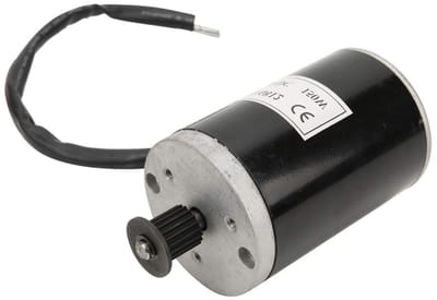 Krachtige 24V 150W Borstelloze Motor voor DIY Generator en Elektrische Voertuigen met Vervangbare V-riemschijf