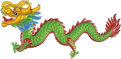 WIDMANN - Draken decoratie Chinees Nieuwjaar
