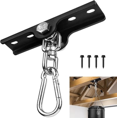 Zware Swing Hangers en Hangset voor Hangmat, Schommel, Bokszak en Yoga Band met 360° Rotatie en Sterke Bevestiging