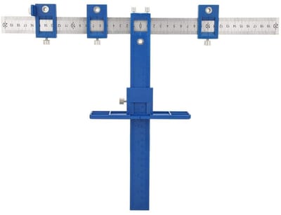 Dailygoods - Houtbewerking Meetgereedschap - Verstelbare Boorpunt Locator - Duurzaam en eenvoudig in gebruik - Geschikt voor houtbewerking - Perfect v...