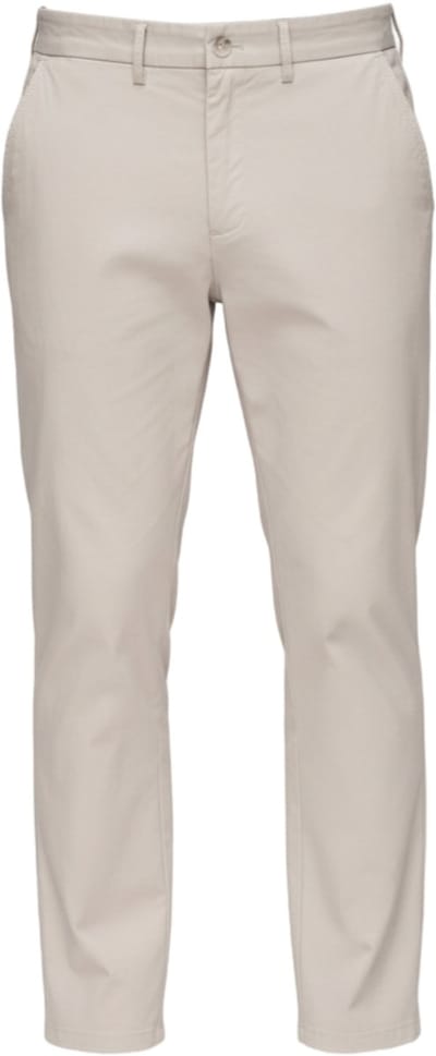 OMBRE Broek - Regular Fit - Katoen - Knopen Beige S