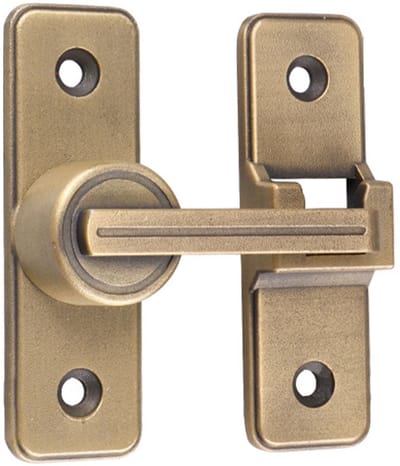Dailygoods- Deurslot 180 Graden - Dubbel Deurslot - Hoogwaardige Zinklegering - Corrosiebestendig - Schokbestendig - Veiligheid en Privacy - Schuifdeurslot