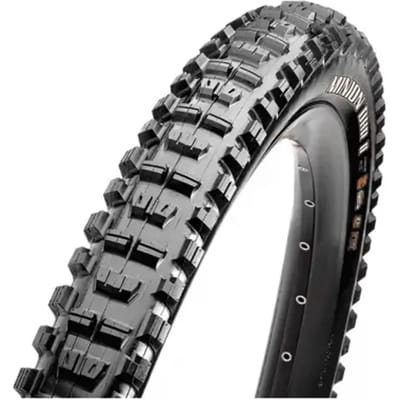Maxxis Minion Dhr Ii 3ct/exo+/tr 60 Tpi Tubeless 29´´ X 2.60 Mtb-band Zwart 29´´ x 2.60