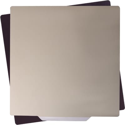 3D Printer Verwarmd bed Veerstaalplaat PEI Bouwplatform 235x235mm/9.3x9.3in met Magnetische Achterplaat 235x235mm gray