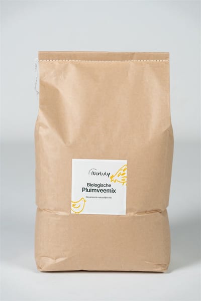 Natuly biologische pluimveemix voor kippen 10kg-NL-BIO-01