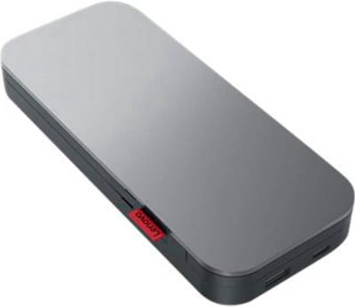 Lenovo Go USB-C Powerbank 20000 mAh LiPo USB, USB-C® Grijs