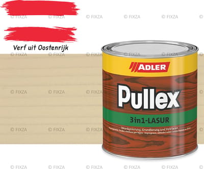 ADLER Pullex 3in1-Lazuur Weißer Tiger, witte beits 2,5 liter