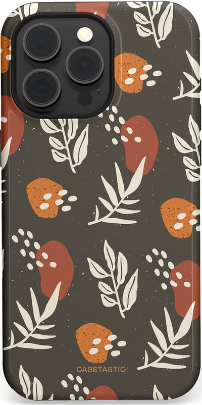 Casetastic Hoesje Geschikt voor Apple iPhone 15 Pro Max Magsafe - Stijlvolle Beschermende Duo-layer Case - Zandsteen