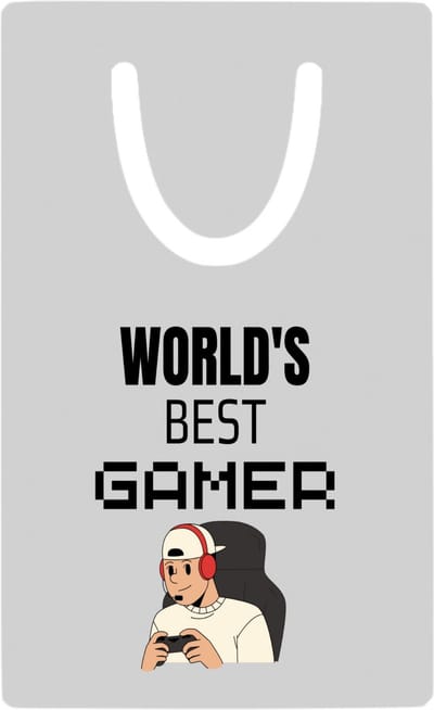 Hacebo® - world's best gamer metalen boekenlegger - Gamen - gamers - cadeau - gamers - beste - kado Bladwijzer boekenleggers - 7.6 cm x 5cm