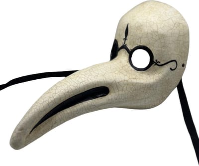 Handgemaakt Pest dokter masker - plague doctor masker - snavel masker