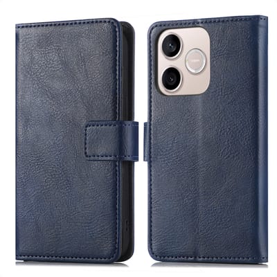 imoshion Hoesje - Geschikt voor Honor 600 Lite - Luxe Bookcase - Donkerblauw