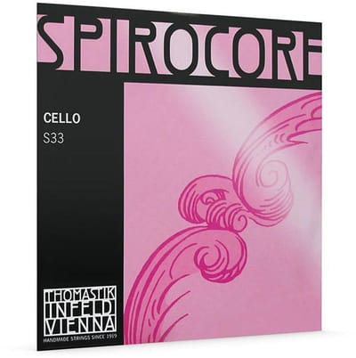 Thomastik Infeld TH-S-33 cello string C-4 4/4 medium, spiral core, tungsten