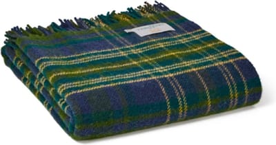 Plaid Tartan Forest - 150x183 - Nieuw Wol - Tweedmill UK
