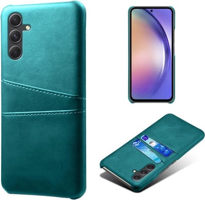 Coverup Hoesje - Geschikt voor Samsung Galaxy A55 Hoesje - Coverup Dual Card Back Cover - Groen