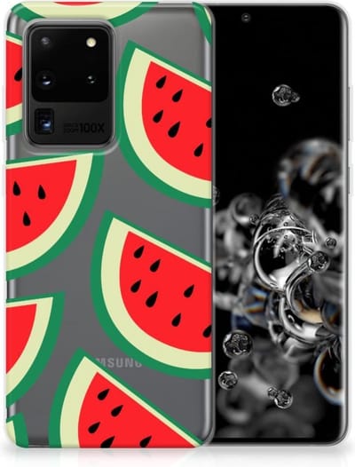 Samsung Galaxy S20 Ultra Siliconen Case Watermelons