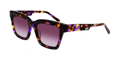 Dkny DK551S Violet tortoise 53/18/140 WOMAN Zonnebrillen