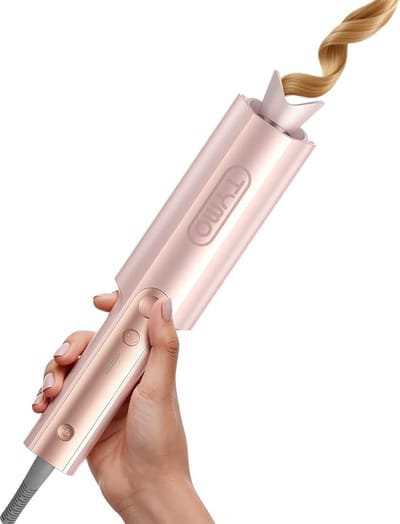 TYMO Curlpro Plus - Automatische Krultang - Krulborstel - Roze - 25 mm - 3 Temperatuurinstellingen (160 °C - 210 °C) - ION Technologie - Met Timer - Geschikt voor alle haartypes
