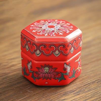 Super Min Urn voor Huisdieren – 15 ML – Keramiek – Kleine Asurn voor Hond, Kat, Vogel – Dierenurn voor Overleden Huisdieren – Rood