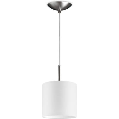 hanglamp tube deluxe bling Ø 16 cm - wit