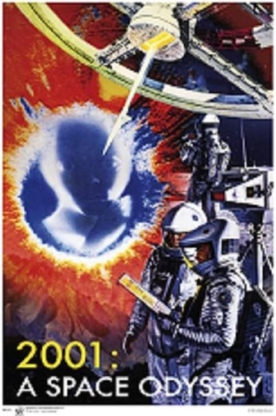 Poster 2001: A Space Odyssey-Stanley Kubrick (68x98cm)