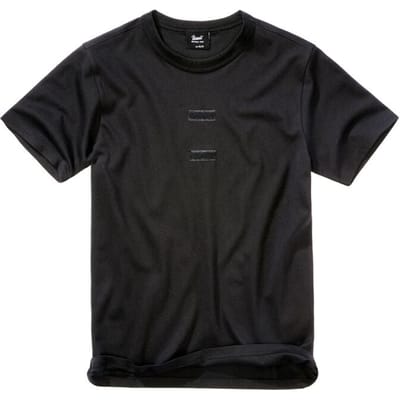 Brandit T-shirt - BW Tropenshirt - S tot XXL - voor Mannen - zwart