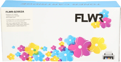 FLWR - Toner / 122A / 701Y / Geel- Geschikt voor HP