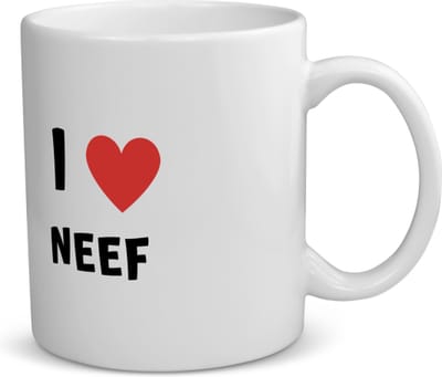 Akyol - i love neef koffiemok - theemok - Neef - de liefste neef - verjaardag - cadeautje voor neef - neef artikelen - kado - geschenk - 350 ML inhoud