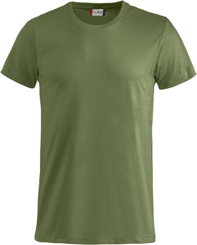 Clique Basic-T 029030 - Leger-groen - XXL