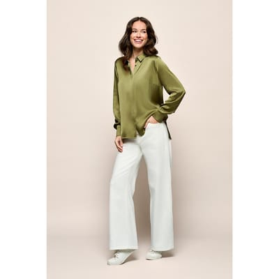 Bellize Blouse Olijfgroen