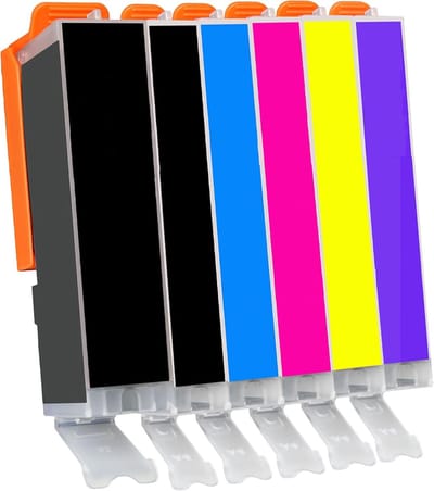 Huismerk geschikt voor Canon PGI-580 / CLI-581 inktcartridges + Fotoblauw - TS8150 - TS8250 - TS8350 - TS9150 - TS9155 - TS9550