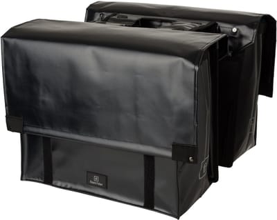 Fastrider Cargo Tarpaulin Dubbele Fietstas Zwart - 46L