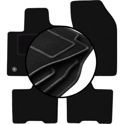 Complete set veloursmatten voor: Jeep Renegade II SUV (2018-)